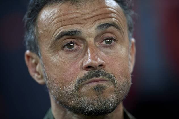 March 23, 2019 - Valencia, Valencia, Spain - Luis Enrique of Spain during the 2020 UEFA European Championships group F qualifying match between Spain and Norway at Estadi de Mestalla on March 23, 2019 in Valencia, Spain. Spain v Norway - UEFA EURO EM Europameisterschaft Fussball 2020 Qualifier  - ZUMAn230 20190323_zaa_n230_1171 Copyright: xJosexBretonx