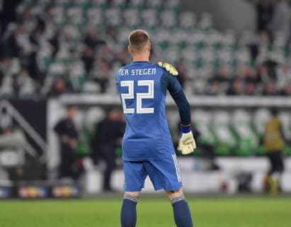20 03 2019 Soccer international Germany Serbia 1 1 Goalkeeper Marc Andre Ter Stegen Germany DFB REGULATIONS PROHIBIT ANY USE OF PHOTOGRAPHS AS IMAGE SEQUENCES AND OR QUASI VIDEO Team2