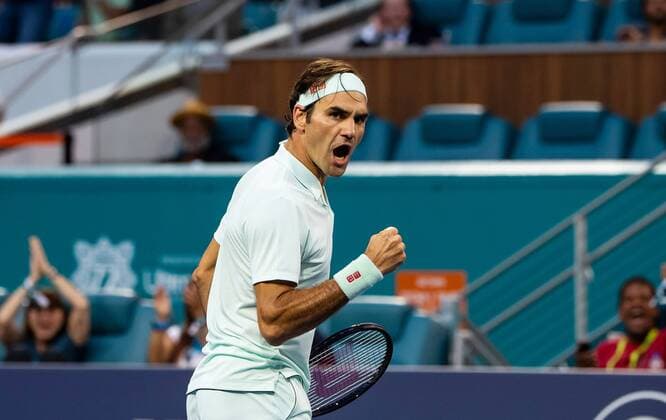 2019 Miami Open Roger Federer Switzerland