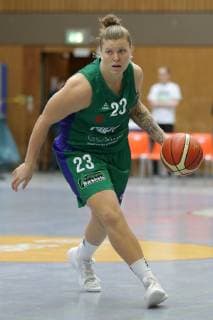 Göttingen, Sporthalle Felix-Klein-Gymnasium, 23.09.18, Basketball, DBBL, Saison 2018 19, DBBL-Pokal, Runde 2, Flippo Baskets BG 74 Göttingen gegen Chemcats Chemnitz Bild: 23 Klaudia Grudzien (Flippo Baskets BG 74) *** Göttingen Sporthalle Felix Klein Gymnasium 23 09 18 Basketball DBBL Season 2018 19 DBBL Cup Round 2 Flippo Baskets BG 74 Göttingen vs. Chemcats Chemnitz Picture 23 Klaudia Grudzien Flippo Baskets BG 74 xsmmpJPGx