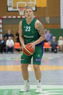 Göttingen, Sporthalle Felix-Klein-Gymnasium, 23.09.18, Basketball, DBBL, Saison 2018 19, DBBL-Pokal, Runde 2, Flippo Baskets BG 74 Göttingen gegen Chemcats Chemnitz Bild: 23 Klaudia Grudzien (Flippo Baskets BG 74) *** Göttingen Sporthalle Felix Klein Gymnasium 23 09 18 Basketball DBBL Season 2018 19 DBBL Cup Round 2 Flippo Baskets BG 74 Göttingen vs. Chemcats Chemnitz Picture 23 Klaudia Grudzien Flippo Baskets BG 74 xsmmpJPGx