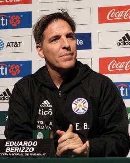 March 25 2019 EUM20190325NAC24 JPG SANTA CLARA EU SoccerFutbol Paraguay March 25, 2019 I fully believe that Gerardo Martino is the one to take the team from Mexico to where he wants to go. He is a hardworking and thinking man of soccer, said compatriot Eduardo Berizzo, Paraguay coach. conference prior to the meeting this Tuesday at the Levi ™ s Stadium Photo Agency EL UNIVERSALRamon TrevinoRCC Latin News March 25 2019,  - ZUMAu78_ 20190325_zaf_u78_050 Copyright: xElxUniversalx