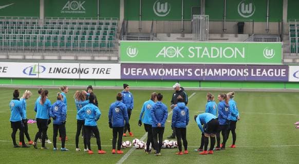 Speech by head coach Stephan Lerch VfL Wolfsburg before the final training session