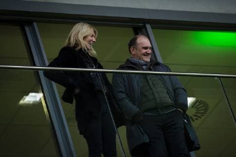 GER UWCL quarter finals VfL Wolfsburg vs Olympique Lyon 27 03 2019 AOK Stadium Wolfsburg GER UWCL quarter finals VfL Wolfsburg vs Olympique Lyon UEFA REGULATIONS PROHIBIT ANY USE OF PHOTOGRAPHS AS IMAGE SEQUENCES AND OR QUASI VIDEO picture shows VfL CEO Jörg Schmadtke nordphotox xRauch nph00251