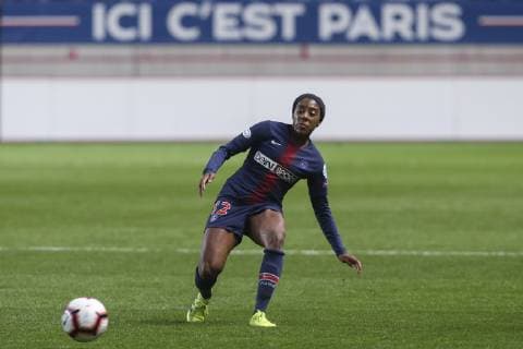 Ashley Lawrence (PSG) FOOTBALL FEMININ : PSG Vs Chelsea - Ligue des Champions - 27 03 2019 MichaelBaucher Panoramic 