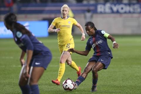 Formiga (PSG) FOOTBALL FEMININ : PSG Vs Chelsea - Ligue des Champions - 27 03 2019 MichaelBaucher Panoramic 