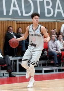 Germany Würzburg s Oliver Arena 27 03 2019 Basketball Fiba Europe Cup s Oliver Wuerzburg Bakken Bears Bild v l Joshua Obiesie s Oliver Würzburg 3 Copyright: HMBxMedia xHeikoxBecker