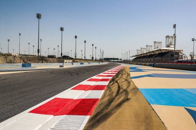 Motorsports: FIA Formula One World Championship WM Weltmeisterschaft 2019, Grand Prix of Bahrain, Bahrain International Circuit, Curbs Sakhir Bahrain