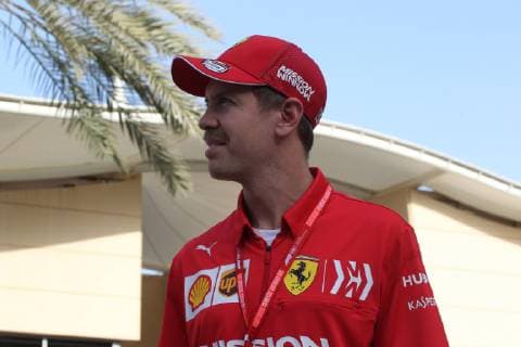 Photo4 LaPresse 28 03 2019 Sakhir, Bahrain Grand Prix Formula One Bahrain 2019 In the pic: Sebastian Vettel (GER) Scuderia Ferrari SF90  Copyright: xPhoto4 LaPressex