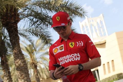 Photo4 LaPresse 28 03 2019 Sakhir, Bahrain Grand Prix Formula One Bahrain 2019 In the pic: Charles Leclerc (MON) Scuderia Ferrari SF90  Copyright: xPhoto4 LaPressex