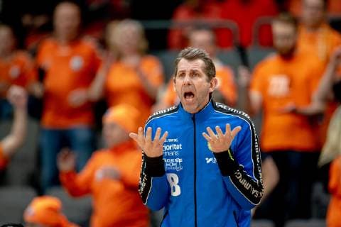 190328 Redbergslids Magnus Wislander during Quarter Final 2 in the Handball League between Redbergslid and Kristianstad on March 28, 2019 in Gothenburg,  Copyright: NICKLASxELMRIN BB190328BB490