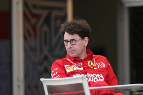 Photo4 LaPresse 29 03 2019 Sakhir, Bahrain Grand Prix Formula One Bahrain 2019 In the pic: Mattia Binotto (ITA) Ferrari Team Principal  Copyright: xPhoto4 LaPressex
