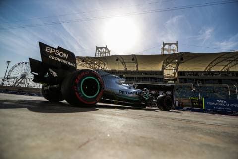 Motorsports: FIA Formula One World Championship WM Weltmeisterschaft 2019, Grand Prix of Bahrain, 77 Valtteri Bottas (FIN, Mercedes AMG Petronas Motorsport), Sakhir Bahrain