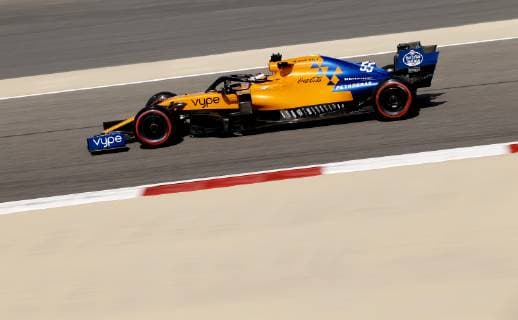 Motorsports: FIA Formula One World Championship WM Weltmeisterschaft 2019, Grand Prix of Bahrain, 55 Carlos Sainz jr. (ESP, McLaren F1 Team), Sakhir Bahrain