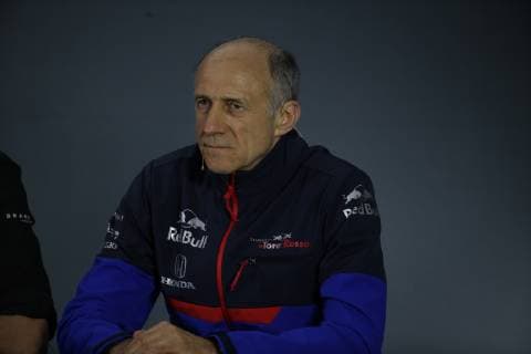 Photo4 LaPresse 29 03 2019 Sakhir, Bahrain Grand Prix Formula One Bahrain 2019 In the pic: Official Fia press conference PK Pressekonferenz Franz Tost, Scuderia Toro Rosso, Team Principal  Copyright: xPhoto4 LaPressex