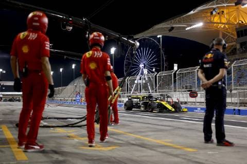 Motorsports: FIA Formula One World Championship WM Weltmeisterschaft 2019, Grand Prix of Bahrain, 3 Daniel Ricciardo (AUS, Renault F1 Team), Sakhir Bahrain