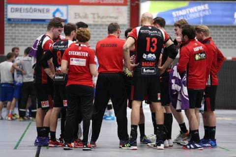 Time-out TuS N Luebbecke TuS N Luebbecke vs. TV Grosswallstadt Handball 2 Bundesliga 29 03 2019 TuS N Luebbecke vs. TV Grosswallstadt Handball 2 Bundesliga 29 03 2019 Luebbecke Copyright: xEibner-Pressefoto_Strohdiekx ep_jsk