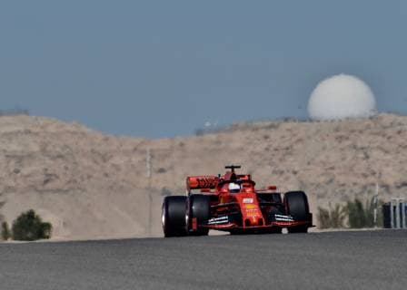 Sebastian Vettel Scuderia Ferrari formula 1 GP Bahrain in Manama Shakir 29 03 2019 Photo mspb Jerry Andre Sebastian Vettel formula 1 GP Bahrain