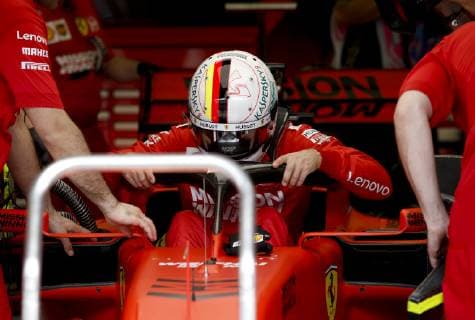Motorsports: FIA Formula One World Championship WM Weltmeisterschaft 2019, Grand Prix of Bahrain, 5 Sebastian Vettel (GER, Scuderia Ferrari Mission Winnow), Sakhir Bahrain