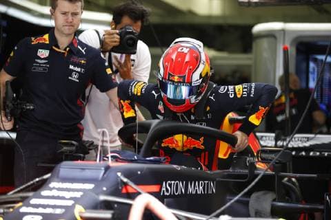 Motorsports: FIA Formula One World Championship WM Weltmeisterschaft 2019, Grand Prix of Bahrain, 33 Max Verstappen (NLD, Aston Martin Red Bull Racing), Sakhir Bahrain