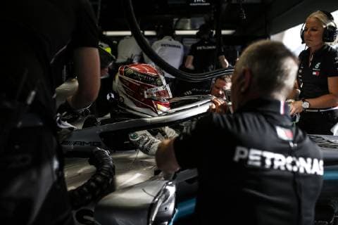 Motorsports: FIA Formula One World Championship WM Weltmeisterschaft 2019, Grand Prix of Bahrain, 44 Lewis Hamilton (GBR, Mercedes AMG Petronas Motorsport), Sakhir Bahrain