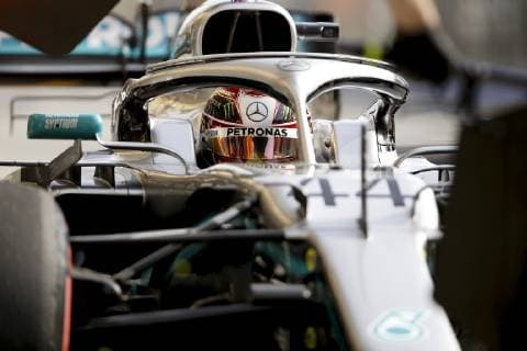 Motorsports: FIA Formula One World Championship WM Weltmeisterschaft 2019, Grand Prix of Bahrain, 44 Lewis Hamilton (GBR, Mercedes AMG Petronas Motorsport), Sakhir Bahrain