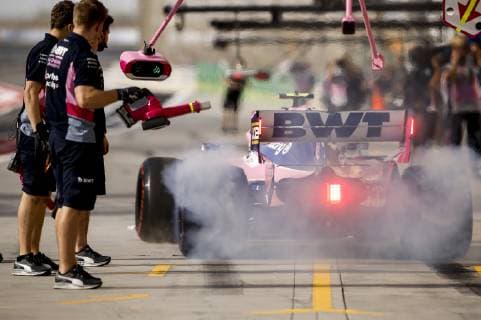 Motorsports: FIA Formula One World Championship WM Weltmeisterschaft 2019, Grand Prix of Bahrain, 18 Lance Stroll (CAN, Racing Point F1 Team), Sakhir Bahrain