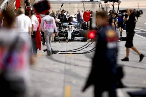 Motorsports: FIA Formula One World Championship WM Weltmeisterschaft 2019, Grand Prix of Bahrain, 44 Lewis Hamilton (GBR, Mercedes AMG Petronas Motorsport), Sakhir Bahrain