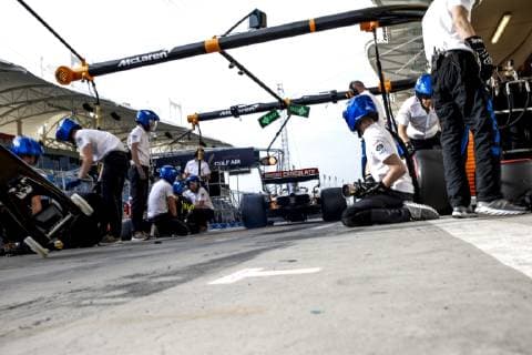 Motorsports: FIA Formula One World Championship WM Weltmeisterschaft 2019, Grand Prix of Bahrain, 55 Carlos Sainz jr. (ESP, McLaren F1 Team), Sakhir Bahrain