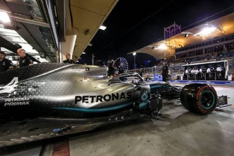 Motorsports: FIA Formula One World Championship WM Weltmeisterschaft 2019, Grand Prix of Bahrain, 44 Lewis Hamilton (GBR, Mercedes AMG Petronas Motorsport), Sakhir Bahrain