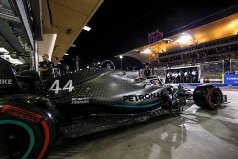 Motorsports: FIA Formula One World Championship WM Weltmeisterschaft 2019, Grand Prix of Bahrain, 44 Lewis Hamilton (GBR, Mercedes AMG Petronas Motorsport), Sakhir Bahrain