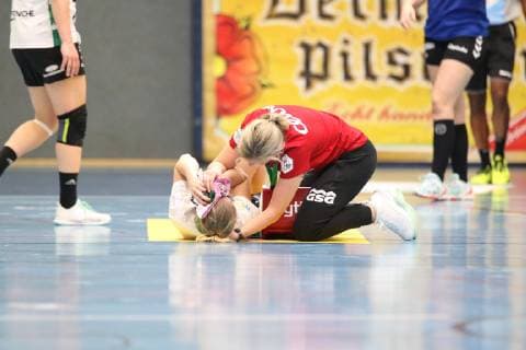 Malene Staal VfL Oldenburg 4 is supplied HSG Blomberg Lippe vs VfL Oldenburg Handball 1 Women Bundesliga 30 03 2019 HSG Blomberg Lippe vs VfL Oldenburg Handball 1 Bundesliga Women 30 03 2019 Blomberg Copyright: xEibner-Pressefoto Strohdiekx ep_jsk