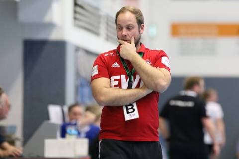 Niels Boetel Trainer VfL Oldenburg HSG Blomberg Lippe vs VfL Oldenburg Handball 1 Women Bundesliga 30 03 2019 HSG Blomberg Lippe vs VfL Oldenburg Handball 1 Bundesliga Women 30 03 2019 Blomberg Copyright: xEibner-Pressefoto Strohdiekx ep_jsk