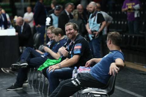 Oliver Roggisch (Rhein-Neckar Lowen) HANDBALL : VELUX EHF Champions League - 1 8eme de finale retour - HBC Nantes vs Rhein-Neckar Lowen - 30 03 2019 KevinDomas Panoramic 