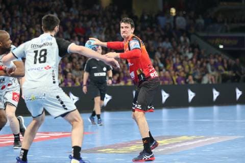 Andy Schmid (Rhein-Neckar Lowen) HANDBALL : VELUX EHF Champions League - 1 8eme de finale retour - HBC Nantes vs Rhein-Neckar Lowen - 30 03 2019 KevinDomas Panoramic 
