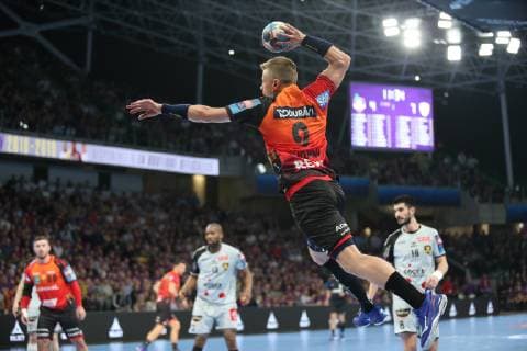 Gudjon Valur Sigurdsson (Rhein-Neckar Lowen) HANDBALL : VELUX EHF Champions League - 1 8eme de finale retour - HBC Nantes vs Rhein-Neckar Lowen - 30 03 2019 KevinDomas Panoramic 
