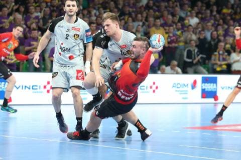 Jannick Kohlbacher (Rhein-Neckar Lowen) HANDBALL : VELUX EHF Champions League - 1 8eme de finale retour - HBC Nantes vs Rhein-Neckar Lowen - 30 03 2019 KevinDomas Panoramic 