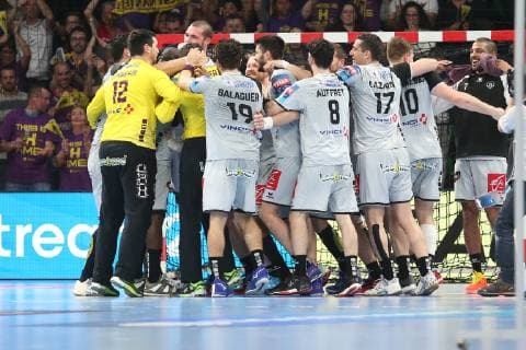 Handball, CL, HBC Nantes - Rhein Neckar Löwen Nantes HANDBALL : VELUX EHF Champions League - 1 8eme de finale retour - HBC Nantes vs Rhein-Neckar Lowen - 30 03 2019 KevinDomas Panoramic 