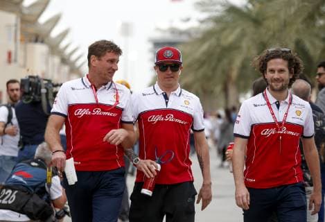 Motorsports: FIA Formula One World Championship WM Weltmeisterschaft 2019, Grand Prix of Bahrain, 7 Kimi Raikkonen (FIN, Alfa Romeo Racing), Sakhir Bahrain