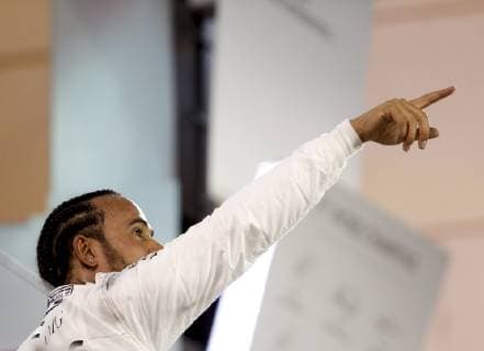 Motorsports: FIA Formula One World Championship WM Weltmeisterschaft 2019, Grand Prix of Bahrain, 44 Lewis Hamilton (GBR, Mercedes AMG Petronas Motorsport), Sakhir Bahrain