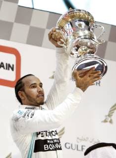 Motorsports: FIA Formula One World Championship WM Weltmeisterschaft 2019, Grand Prix of Bahrain, 44 Lewis Hamilton (GBR, Mercedes AMG Petronas Motorsport), Sakhir Bahrain
