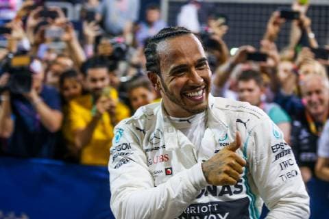 Motorsports: FIA Formula One World Championship WM Weltmeisterschaft 2019, Grand Prix of Bahrain, 44 Lewis Hamilton (GBR, Mercedes AMG Petronas Motorsport), Sakhir Bahrain