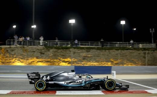 Motorsports: FIA Formula One World Championship WM Weltmeisterschaft 2019, Grand Prix of Bahrain, 44 Lewis Hamilton (GBR, Mercedes AMG Petronas Motorsport), Sakhir Bahrain