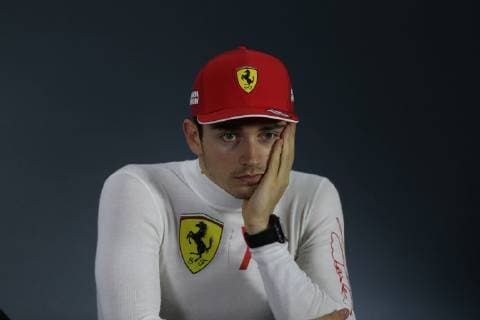 Photo4 LaPresse 31 03 2019 Sakhir, Bahrain Grand Prix Formula One Bahrain 2019 In the pic: Official Fia press conference PK Pressekonferenz Charles Leclerc (MON) Scuderia Ferrari SF90  Copyright: xPhoto4 LaPressex