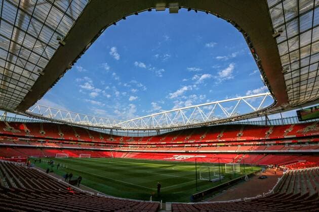 April 1, 2019 - London, England, United Kingdom - A general view of the Emirates Stadium during the Premier League match between Arsenal and Newcastle United at the Emirates Stadium, London on Monday 1st April 2019. Arsenal FC v Newcastle United - Premier League  - ZUMAn230 20190401_zaa_n230_465 Copyright: xMixNewsx