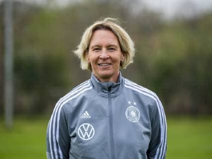 Football DFB Womens Football National Team Team and Portrait Photos on 03 04 2019 in Marienfeld North Rhine-Westphalia National Coach Martina Voss Tecklenburg Copyright: xKirchner DavidxInderliedx