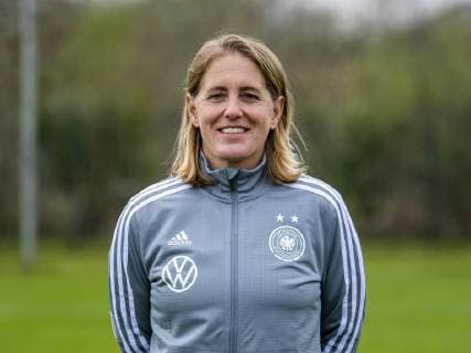 Football DFB Womens Football National Team Team and Portrait Photos on 03 04 2019 in Marienfeld North Rhine-Westphalia Britta Carlson Copyright: xKirchner DavidxInderliedx