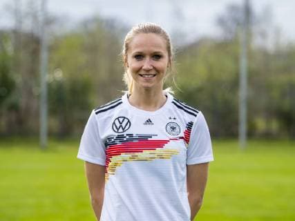 Football DFB Womens Soccer National Team Team and Portrait Photos on 03 04 2019 in Marienfeld North Rhine-Westphalia Turid Knaak Copyright: xKirchner DavidxInderliedx
