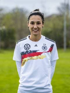 Football DFB Womens Football National Team Team and Portrait Photos on 03 04 2019 in Marienfeld North Rhine-Westphalia Sara Doorsoun Copyright: xKirchner DavidxInderliedx