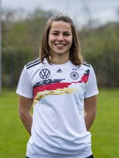 Football DFB Womens Football National Team Team and Portrait Photos on 03 04 2019 in Marienfeld North Rhine-Westphalia Lena Sophie Oberdorf Copyright: xKirchner DavidxInderliedx